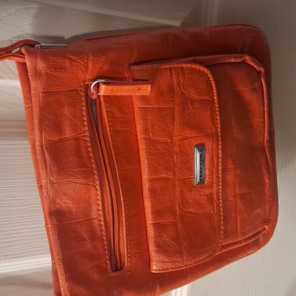 KOLTOV Orange Crossbody Bag**